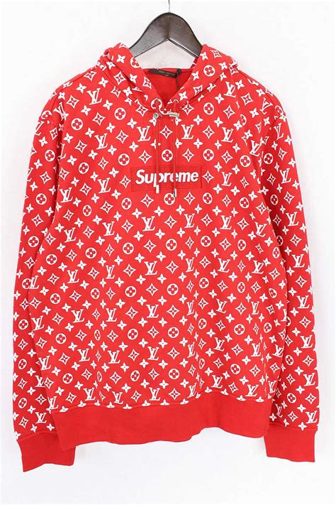 louis vuitton x supreme pullover|louis vuitton box sweatshirt.